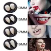1 par de dentes de vampiro presas de dentaduras Props Fantas de Halloween Pro proposta