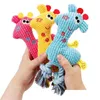 Brinquedos para mastigar para cães de estimação, brinquedos para mastigar, girafa, lã, corda, brinquedo interativo, animal de pelúcia, cachorro, veado, para cães, gato, gota, guincho, deliv, dhfvn