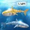 ElectricRC Animaux Télécommande Requins Jouet pour Garçons Enfants Filles Rc Poissons Animaux Robot Piscine D'eau Plage Jouer Jouets De Bain De Sable 4 5 6 7 8 9 Ans 220914