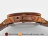 Designer Mens Mekanik Kolluluğu Aydınlık Hareketi 47mm Bronz Pam 619c için Lüks Saatler İzleyin