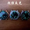 Роскошные часы, супер-дайвинг, светящийся механизм чайки, полностью автоматические механические мужские часы для плавания, с сапфировым стеклом, Leatherpaner 89pv
