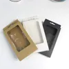 Present Wrap Transparent Window Box Carton Paper Jewel Data Cable Display Box Phone Case Box 220913