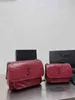 حقائب مسائية عالية الجودة سلسلة حمل جلدية أزياء كتف نسائية فاخرة أصلية حقائب يد Crossbody 220316
