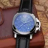 Paneraii Classic Mechanical Watches Mens Luxury Wristwatch Panerai Men Fashion Paneria Calender Läderband IKPP Designer