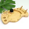 Smoking Accessories Multi-purpose smokeless unbreakable wooden ashtray smoking pipes