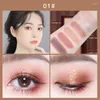 Eye Shadow Chocolate Silky Eyeshadow Palette Waterproof Sweat-Proof Make-Up Smudge-Free Fine Soft Waxy