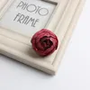 Fleurs décoratives 5cm Mini Rose Pivoine Tête Soie Fleur Artificielle Pour La Décoration De Mariage DIY Couronne Scrapbook Boîte-Cadeau Artisanat