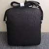 Briefcases South Africa Genuine Ostrich Leather Skin Men Business Bag Briefcase Black Color Cross Small Size Shoulder