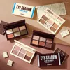 Eye Shadow Chocolate Silky Eyeshadow Palette Waterproof Sweat-Proof Make-Up Smudge-Free Fine Soft Waxy