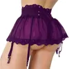 Theme Costume Fantasia Sexy Lingerie Porno Suit Exotic Costume Maid Dresses Cosplay Stripper Outfit See Through Mini Skirt Role Playing For 18 220914H