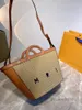 Evening Bags 2022 Fashion Light Luxury Crossbody Bag Designer Marn Woven Women's HandbagMulti Pochette