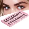 Soft False Eyelashes Natural Look Wispy Full Strip lashes Extension Handmade 3d Naturl Lashes