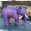 Éléphant gonflable géant adapté aux besoins du client de défilé de taille de l'éléphant 3m/4m de parc d'activités avec le ventilateur pour l'événement/rue