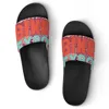 2022 أحذية مخصصة توفر صورًا لدعم Slippers Slippers Mens Womens حجم كبير 36-46
