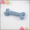 Dog Toys Chews 15см Pet Toy Dog Dog Bone Cotton Cottneck Paven Pavence Supports Simation Simation Chew Delive 2021 Home Garden Nerdsrope DHSLM DHSLM