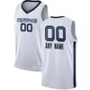 Custom Mens Womens Memphis''Grizzlies''24 Dillon Brooks Ja 12 Morant 1 Kyle Anderson 13 Jaren Jackson Jr. Basketball Jerseys