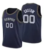 Custom Mens Womens Memphis''Grizzlies''24 Dillon Brooks Ja 12 Morant 1 Kyle Anderson 13 Jaren Jackson Jr. Basketball Jerseys