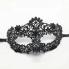 Puntelli di Halloween Maschere per feste in maschera sexy in pizzo Costume veneziano Multi modelli Maschere per travestimento sexy in pizzo nero SN4689