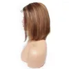 Kisshair P4/27 Bob Wig 4 1 T Lace Middle Part Human Hair Rigs 150 ٪ الكثافة تسليط الضوء