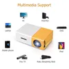 YG300 Mini Projecteurs prend en charge le projecteur vidéo portable 1080p pour Cartoon Kids Gift Outdoor Indoor Home Theatre Movie HDMI USB Interfaces