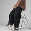 Herrenhose Herren l￤ssig gewossene Beinhose ￜbergro￟e Baumwollhosen Feste Farben Mode M￤nner Jogging Hosen koreanische Streetwear Vintage 5xl 220914