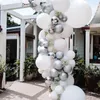 Party Dekoration Farbe Retro Macaron Metall Ballon Girlande Gewölbte Hochzeit Geburtstag Luftballons Dekorationen Kinder Geschenk