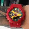 Мужские спортивные военные наручные часы 110 G Watch Shock Многофункциональные светодиодные цифровые кварцевые часы с автоматической подсветкой для мужчин218v