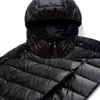 Mens Down Parkas Men Men Winter Heap 90% белая куртка Eiderdow