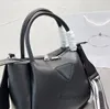 Evening Bags Designer Handbag Leather Hobo Bags Crossbody Tote Bag Women Shoulder Bag Adjustable Splice Letters Striped Nylon Strap