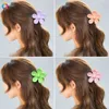 韓国のマット大きな髪の爪アクリルヘアピンバレットカニヘアクリップヘッドヘッドヘアアクセサリー