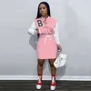 Designer Damen Baseballkleider Neue Sport Mode bestickte Buchstaben sexy Gesäßkleid mit Tasche