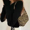 Evening Bags Fashion Women Bag Strip Zebra Tote Shoulder Female Handbag Girl Bolsas Lady Handbags