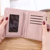 Card Holders CGCBAG 2022 Women Wallet Fashion High Quality Leather Holder Female Multifunctional Zipper Purses Retro Money Clip