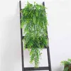 Faux Floral Greenery Artificial Plant Vines Wall Hanging Simulation Rattan Leaves Branches Green Plant Ivy Leaf Home Wedding Decoration PlantFall J220906