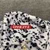 Jaquetas Masculinas CPFM.XYZ Jaqueta Ranch Zip Masculino Feminino 1 1 Camisa de Lã de Alta Qualidade Casaco Leopardo com Zíper Manchado T220914