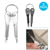 Plush Keychains Mini Pocket Screwdriver Set Keychain Outdoor Tool Kit Stainless Steel Blackaddsier Drop Delivery 2022 Mxhome Amkjr