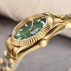 2022 Women's Watch Luxury Quartz High rostfritt stål Rem Sapphire Mirror Business Office Kvalitetsklocka Dubbelkalenderklockor