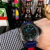 Luksusowy ruch mechaniczny Zegarek Szwajcarskie automatyczne szafirowe lustro Rozmiar 47 mm 13 mm importowane gumki projektanci Es nadgarstek Evvi