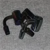 Rooking Electroplate Quartz Banger Nail 10mm 14 mm Mannelijk vrouwelijk 45 90 graden voor glazen bongbowkpijpen Adapter DAB -rigs
