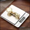 ChopSticks Zinc Alloy Dragon Shape Holder Sier Sier Gold Rest Stand Rack Rack Frame Table Table Tools Attrols Drop Delive DH1WQ