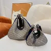 Модель дизайнер атташе пакеты для плеча женщин кроссбоди кошельки роскошные сумочки 2 размер хэсп Круассант Сумка для брусин