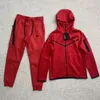 디자이너 남성 바지 럭셔리 스포츠웨어 테크 양털 바지 탑 품질 tracksuit sportwear Tracksuits 느슨한 남성 여성 위장 방수 후드