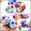 Cat Toys Pet Cat Toy Colorf Lovely Handmade Bells Bouncy Ball Interactive Great For Fun And Entertainment Drop Delivery 2021 Home Gar Dh3Ni