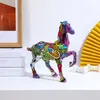 Party Decoration Mini Crafts Miniature Horse Figur Harts Art Sculpture Home Furnishing ProNsments