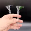 El tubo de cristal de los aparejos del lenguado del aceite de los tubos que fuman de la trompeta colorida de 5,5 pulgadas Bongs para los accesorios del tabaco