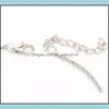 Anklets Heart Heart Charm Ankle Bracelets 골동품 시어 도금 발 체인 비치 샌디 앤 킬트 브레이슬릿 243 T2 드롭 배달 2021 보석 DHSE DHOSG