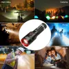 Pocketman LED-Taschenlampe, tragbare Camping-Taschenlampen, zoombare Taschenlampe, wasserdichte Taschenlampen, verwenden 18650-Batterie