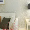 Wallpapers European 3D Garden Non Woven Wallpaper Solid Color Living Room TV Background Bedroom Decoration