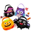 2022 NIEUWE Halloween Candy Bag Holiday Party Supplies Pumpkin Candy Pack Children's Portable Kindergarten Handgemaakte DIY Materi￫le tassen