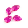 Chandelier Crystal 100pcs/Lot 38mm Pendant Rose Color Glass Almond Prisms For Home Decorartion